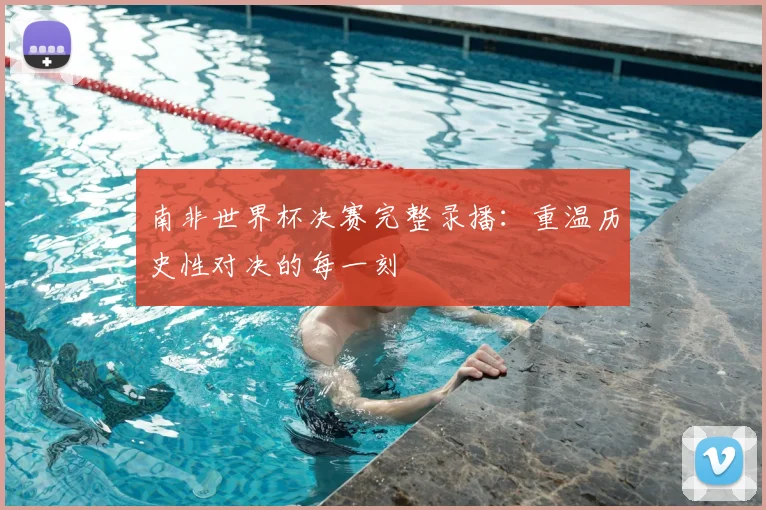 南非世界杯决赛完整录播：重温历史性对决的每一刻
